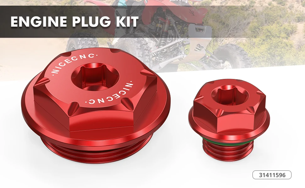 ATV Für Honda Motor Stecker Kit Honda TRX450R TRX450ER TRX400EX XR400 CRF 450R 450X 150R 230F CFR1000L Motorrad Zubehör – Detail 3