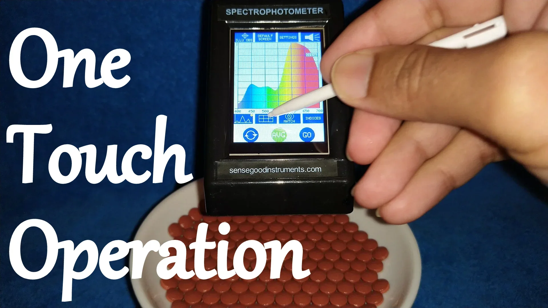 Color Measurement System - Colorimeter Spectrophotometer Instrument With Computer Interface Software - Control Color Consistency 4