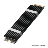 1set M.2 SSD Heat Sink NVME NGFF M.2 2280 Solid State Hard Disk Aluminum Heatsink Cooler Radiator Thermal Cooling Pad for PS5 PC