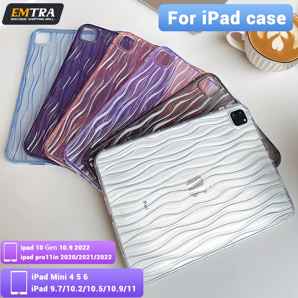 Per Custodia Ipad Per Ipad 10Th Gen Pro 12.9 4Th 5Th 6Th Pro 11 2Nd 3Rd 4Th Air 4 5 10.9 Ipad 10.2 7Th 8Th 9Th 10.5 9.7 Mini 6 Cover