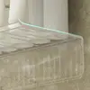 Storage Rack Acrylic Shelf Clear Wall Mounted Thick Transparent Floating Display Stick Bathroom Kitchen Ledge Home Organizer 2