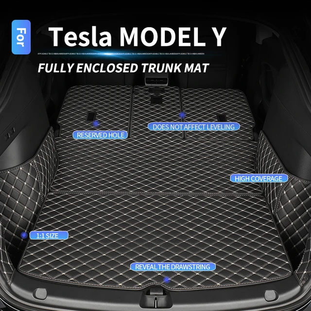 Full surround trunk pad front and rear compartment pad modified decorative  accessories car supplies For Tesla Model Y 2021 2022 - AliExpress