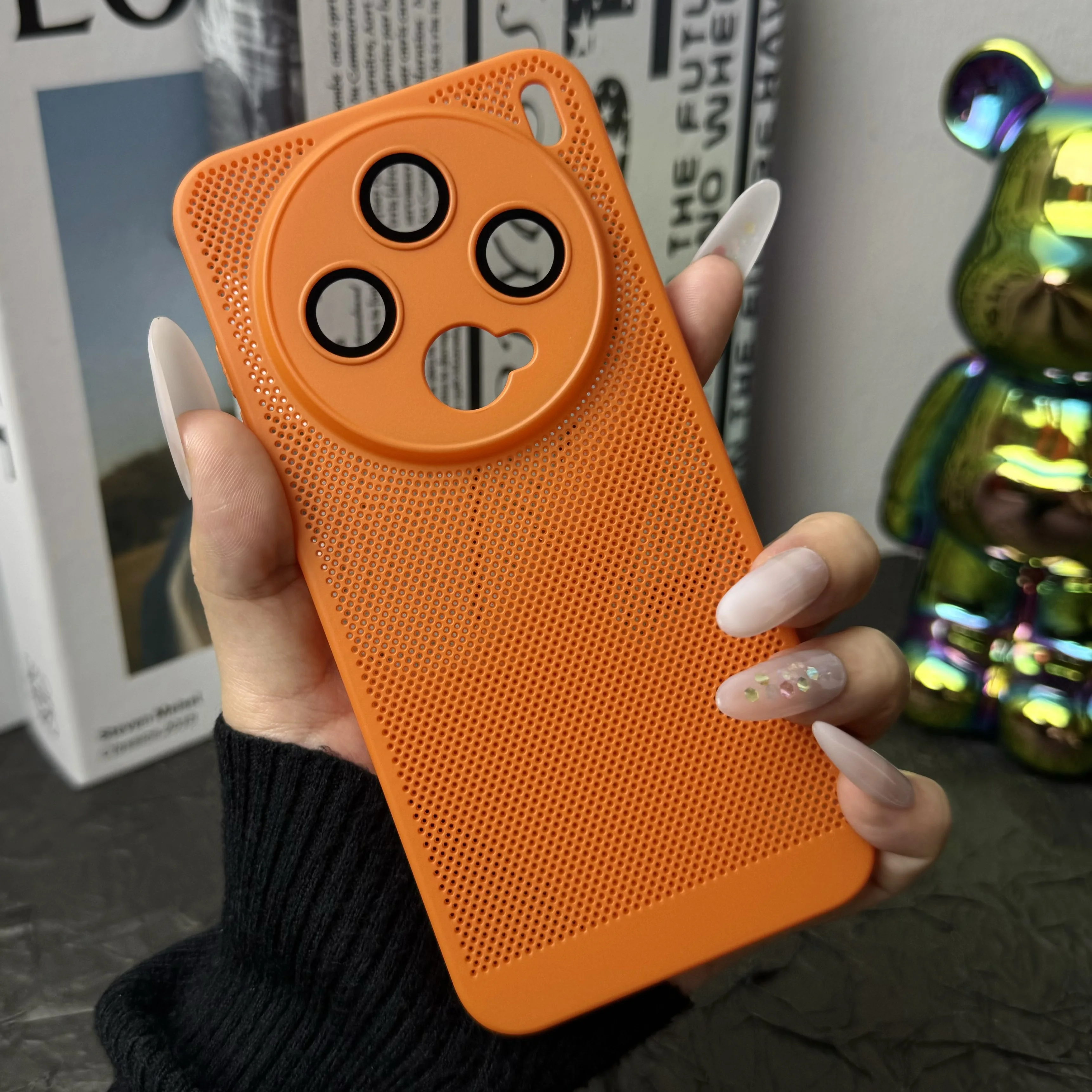 Ultra Thin Breathable Heat Dissipation Case with Camera Film Protection