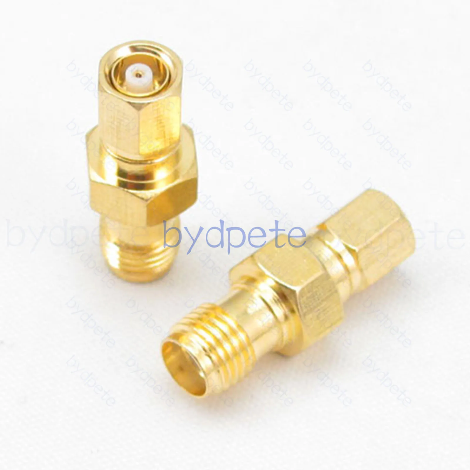

SMC Male to SMA Female Jack Straight RF Connector Adapter 50ohm bydpete plug Tanger