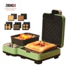 Double-side Non-stick Aluminium 6 In 1 Shape Cooks Multifunction Breakfast Electric Grill Machine Sandwich Maker 5