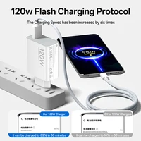Original Xiaomi Charger 120W 100W Fast Charge Phone Charger USB C Cable for Xiaomi 17 15 14 13 12 14T 13T 12S Pro Lite Redmi 3