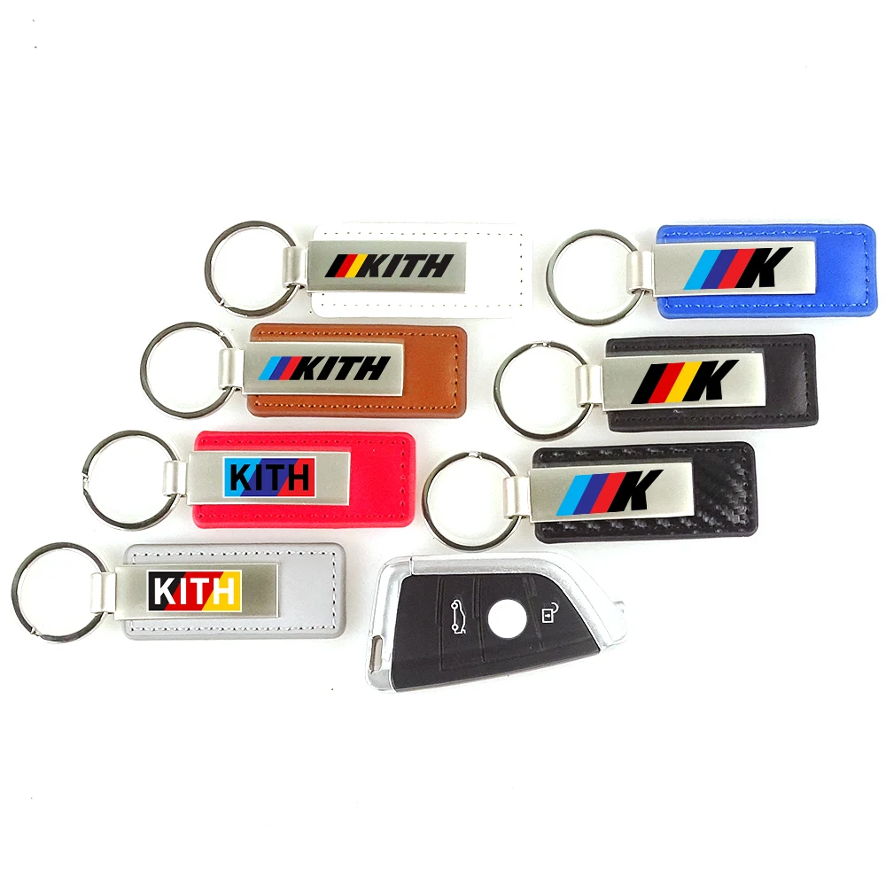 Kith for BMW Leather Keychain