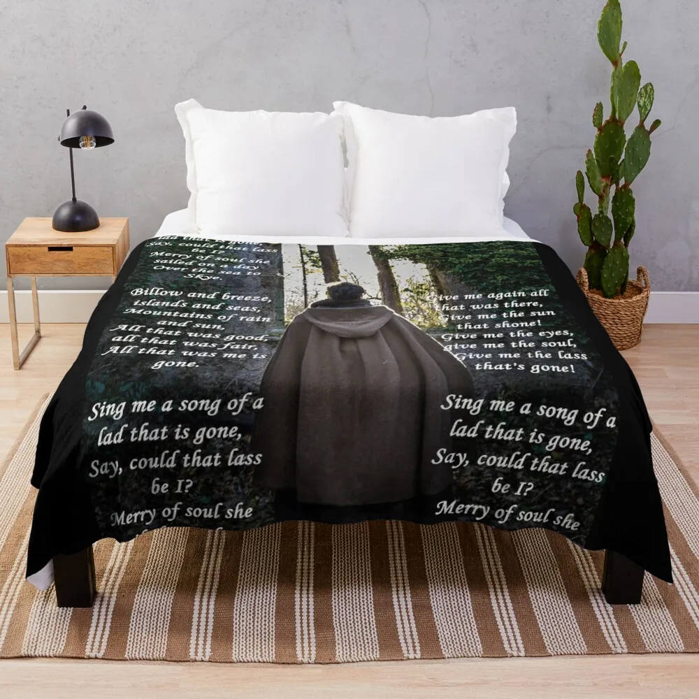 

Skye Boat Song Outlander Throw Blanket Comforter Blanket For Sofa Luxury St Blanket