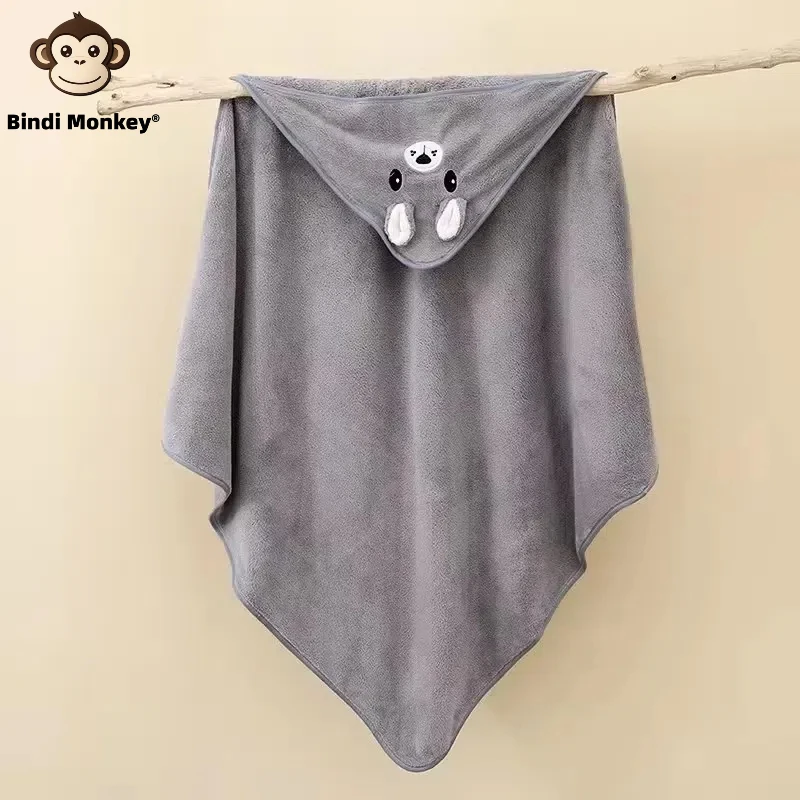 Baby Hooded Bathrobe Towel 3
