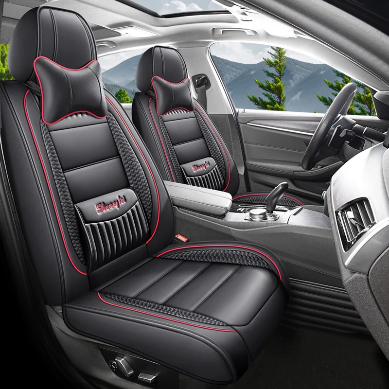 Front+Rear Seat Full Set Car Seat Covers for Kia Carnival Ceed