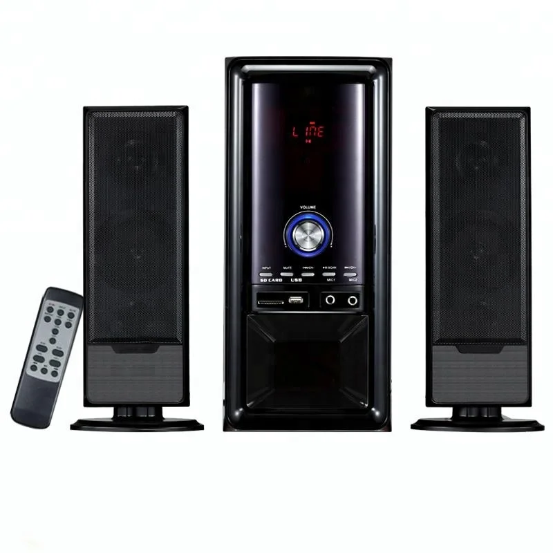 Museeq 3.1 Party Speakers Audio Multimedia Speakers Bluetooth Subwoofer Entertainment Super Bass Stereo for TV Party Home Cinema