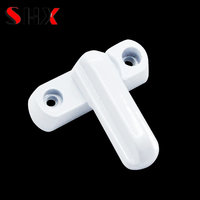 

Plastic Steel Open Inside Outside Doors And Windows Special T-lock Safety Lever Handle Sweep Lock Household Hardware Accessories