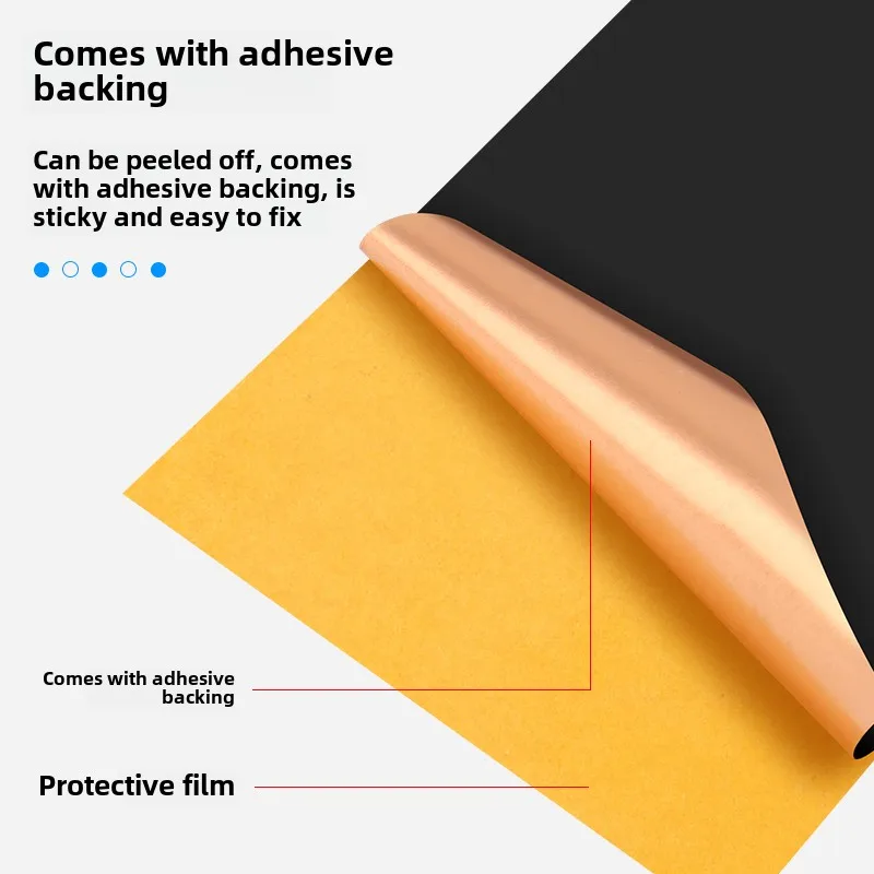 Nano Carbon Copper Foil Tape Mobile Phone Graphene Heat Sink Copper Foil Graphite Sheet Computer Motherboard CPU Cooling Film copper foil tape