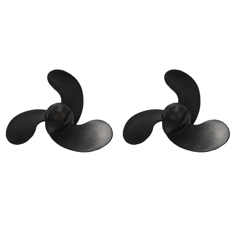 

2X 3 Black Leaves Marine Outboard Propeller For Mercury/Nissan/Tohatsu 3.5/2.5HP 47.05Mm(Diameter) X 78.05Mm(Pitch)