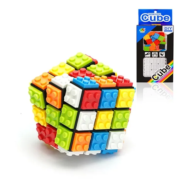 [Picube] FanXin Building Blocks Cube Puzzle Speed Toys Magic Cube Intelligence Assembled Educational Toy for Children Gift 1