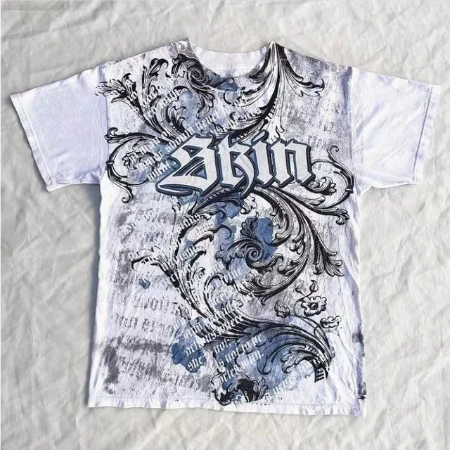 Retro Gothic Short Sleeved T-Shirt 1