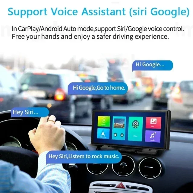 고성능 카플레이 및 안드로이드 자동차 DVR 블랙 박스: 주행 안전 확보를 위한 혁신