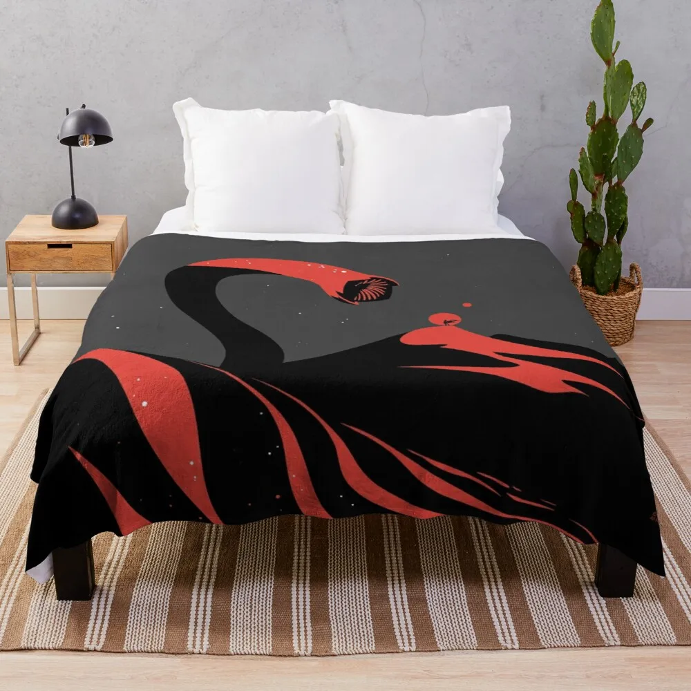 

Sandworm. Dune Throw Blanket Travel Blanket