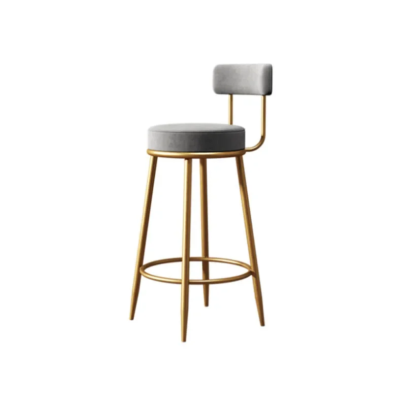 Bar Chair Simple Casual Home Cafe Stool Back High Chair Dining Nail Shop Reception Room Bar Stools Table for Home