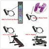 2pcs High Elastic Stepper Pull Ropes Arm Exercise Yoga Latex Braided Fitness Expander Push Up Board Resistance Bands Accessories 6