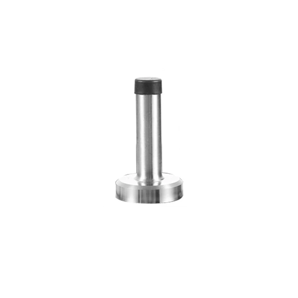 Stainless Steel Stop Doors From Slamming With Easy-to-Install Door Stop Space Saving Portable Self Adhesive Door 8.5 cm
