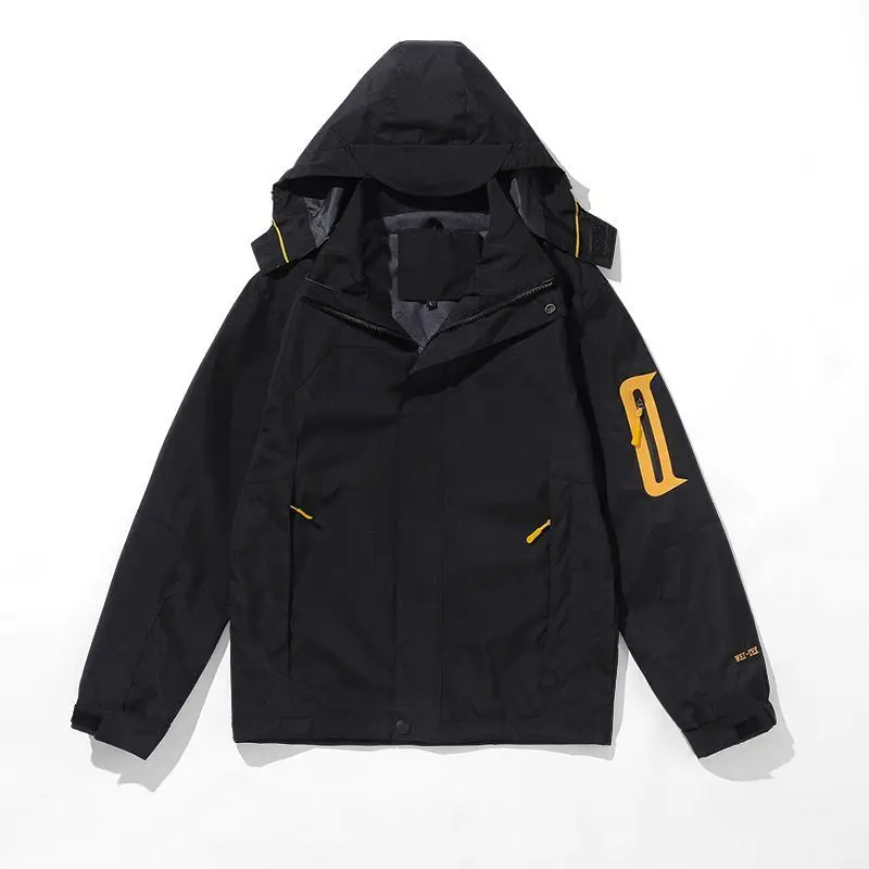 

Deeptown Harajuku Vintage Techwear Jacket Women Anorak Windbreaker Oversize Korean Fashion Zipper Waterproof Jackets Streetwear