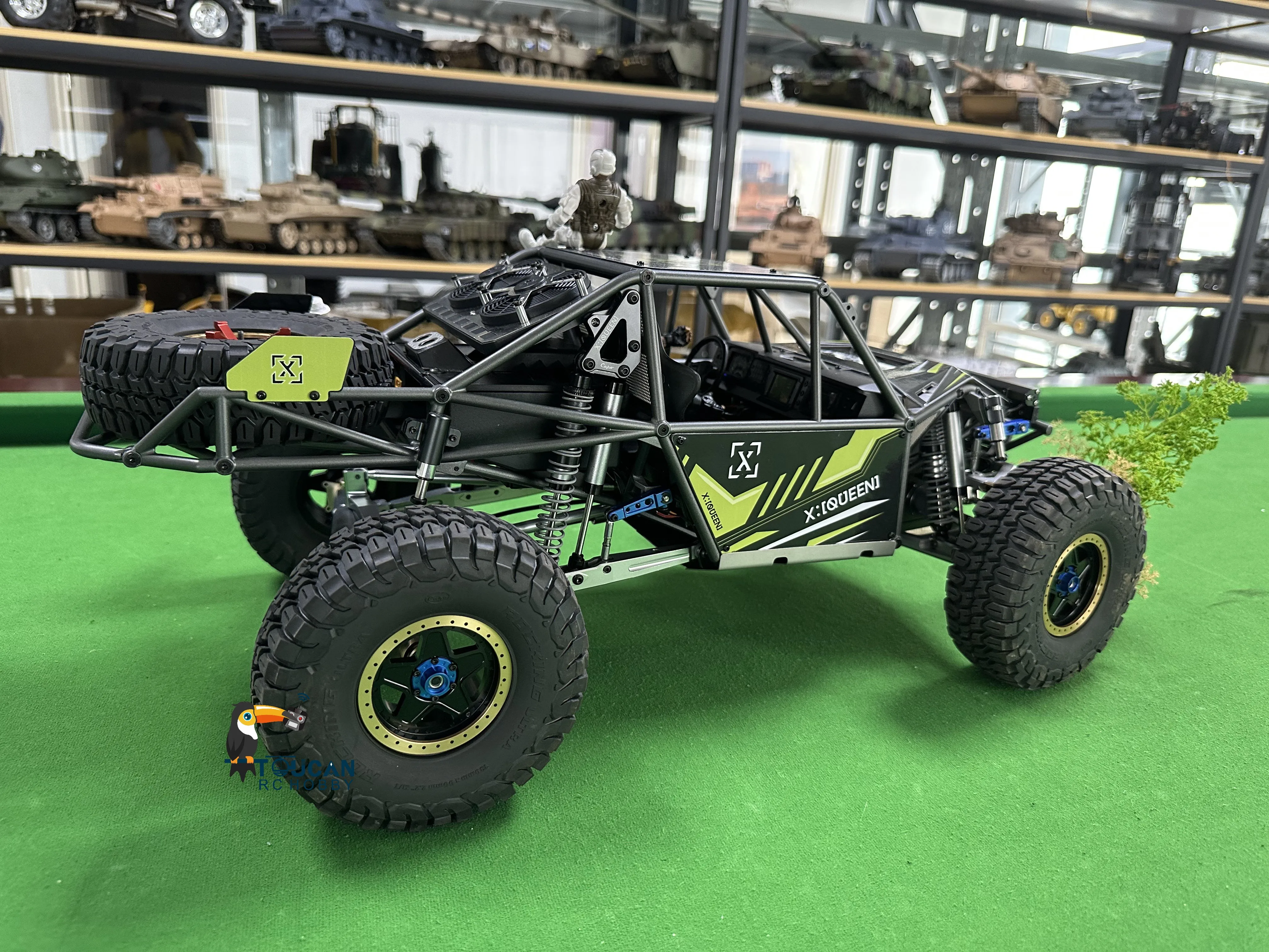 New Arrival Capo 1/8 RC Crawler Car U4 CD1582X 2 Speeds Radio Control Racing Vehicles Kits Toys for Boys  TH23512 6