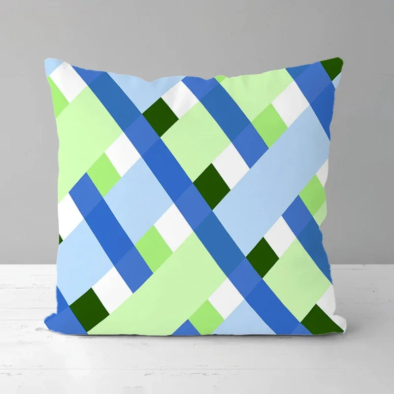 

Sofa Decorative Geometric Pillow Covers Double Sided Printing Pillowcases for Pillows 45x45 Short Plush Cushion Cover Pillowcase