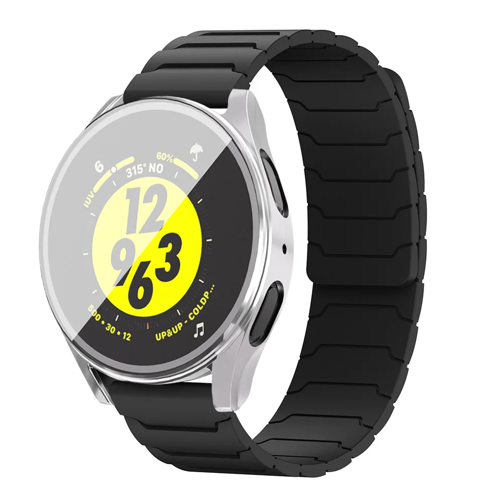 Magnetic Loop Silicone Strap with TPU Protective Case