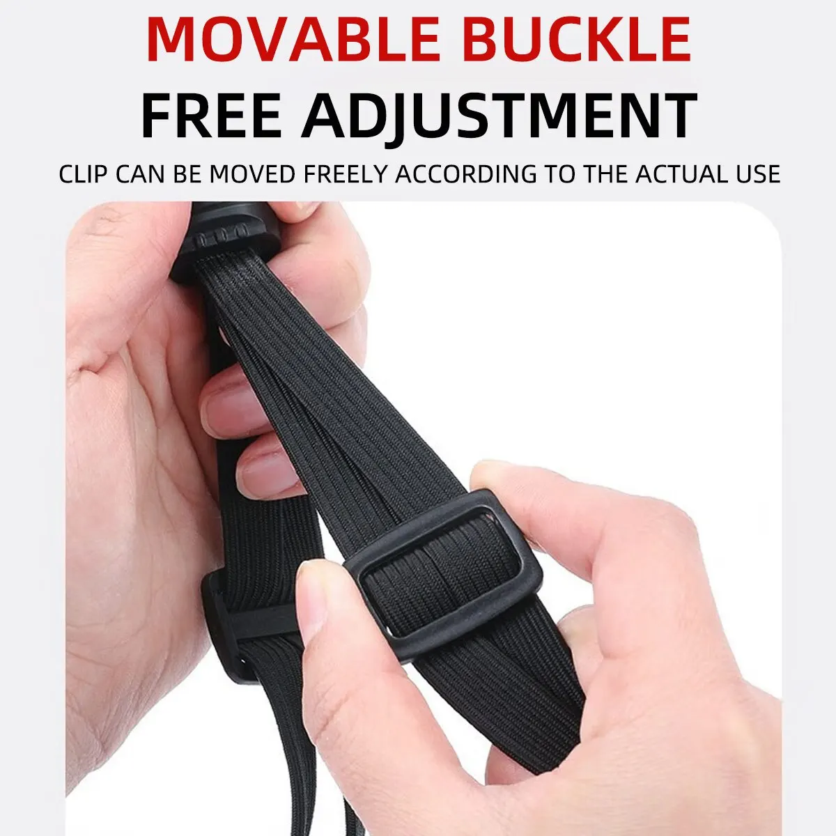 Motorcycle Luggage Strap 60cm Helmet Fixed