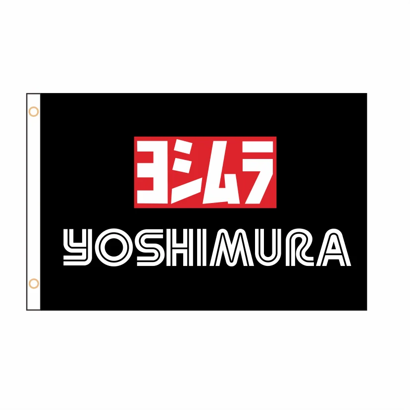 Supporto Personalizzazione Bandiera Yoshimura Banner 2Ft * 3Ft 3Ft * 5Ft Celebrazione Un Segno Di Alta Qualità Per Interni E Decorazioni Qz-076