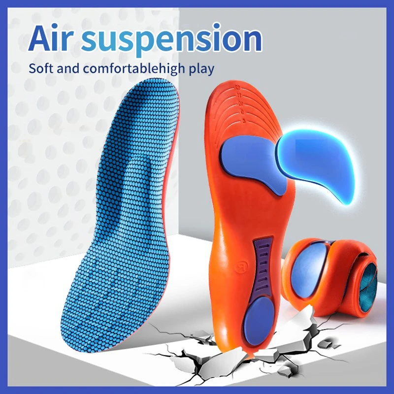 

1Pair Orthopedic Insole Men Women Arch Support Plantar Fasciitis Shoes Insoles for Feet Air Shock absorbing Non slip Shoe pads