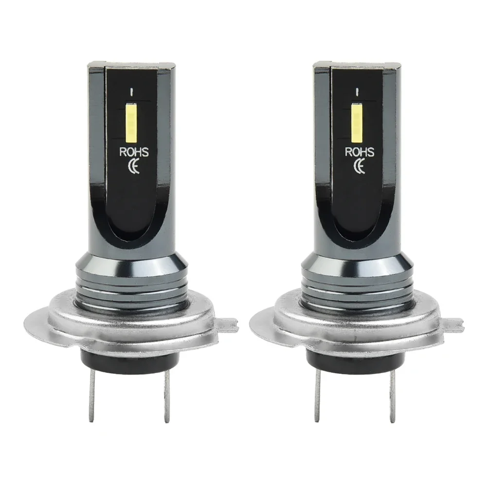 LED 프론트 라이트 LED 헤드라이트, 고급 CSP 칩 플러그 플레이, 반사 컵, CSP H7, 6000K, 6SMD 알루미늄 합금