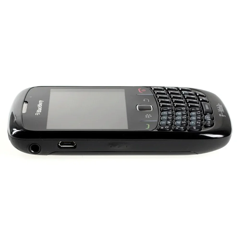 Original Blackberry Curve 8520 2G Mobile Phone 2.46'' 2.0MP QWERTY Keyboard WiFi Bluetooth 512MHz BlackBerry-OS SmartPhone 3