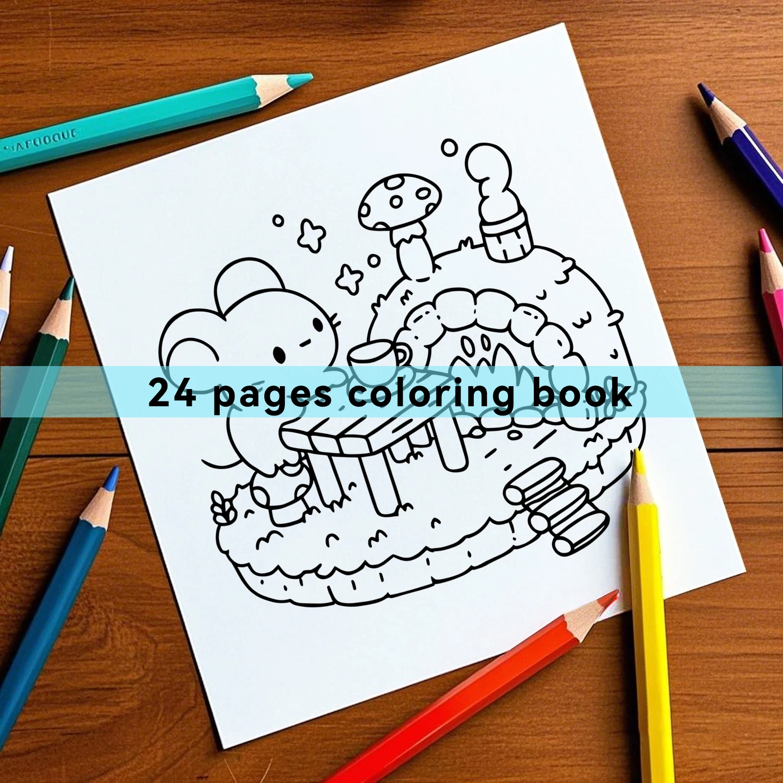 MINIMAL ART BOLD & EASY Patterns Coloring Book for Adults Cute Drawing Book Perfect Gift for Party and Birthday 5
