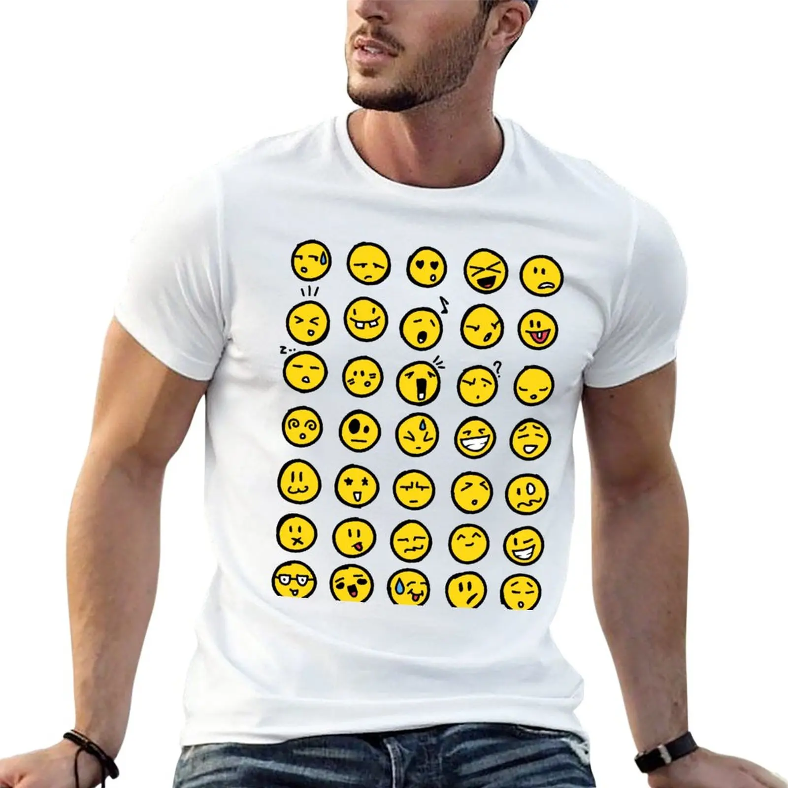 

Faces T-Shirt Anime t-shirt plus size t shirts black t shirts for men