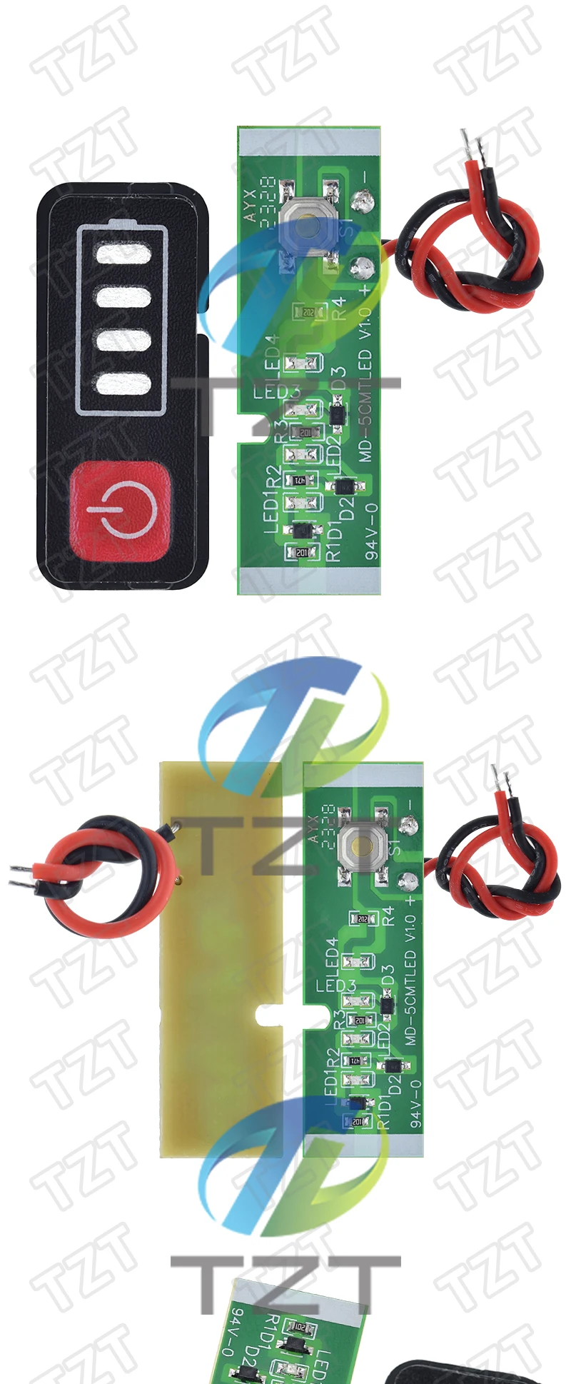 Für Makita Lithium-Batterie Display 5S 18 V 21 V Bohrmaschine Schraubendreher Batterie Kapazität Anzeige LED Display 18650 Batterien – Detail 7