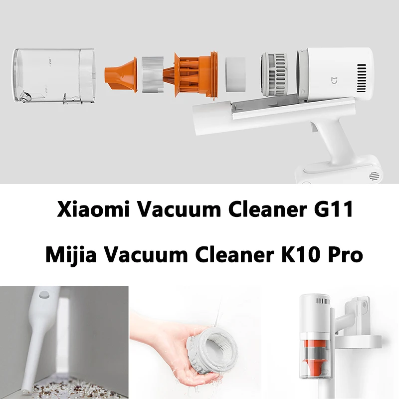 Filtro lavable de repuesto para aspiradora Xiaomi G11 Mijia