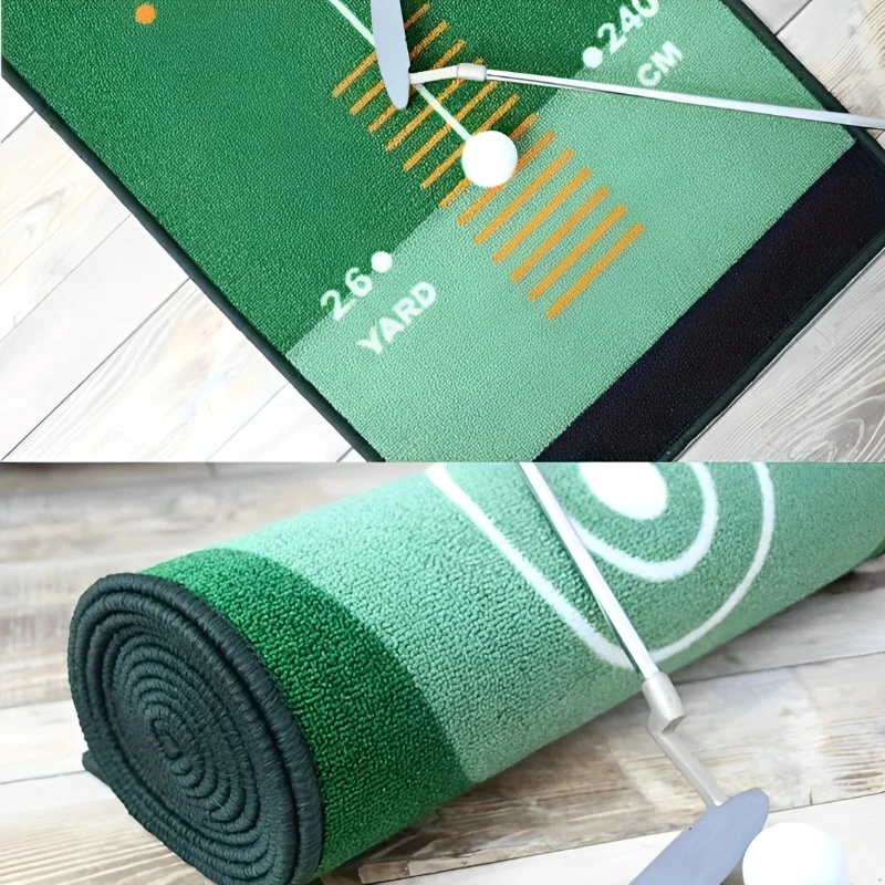 Golf Putting Green Mat 50X300CM Indoor Outdoor Equipment For Home Office Mini Training Practice golf putting mat