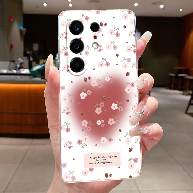 Butterfly Bow Protective Transparent Soft Silicone Phone Case
