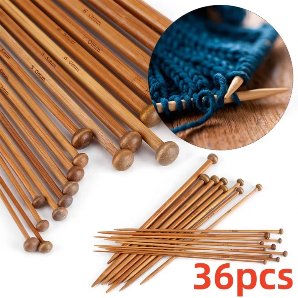 Bamboo Knitting Needles Set 2