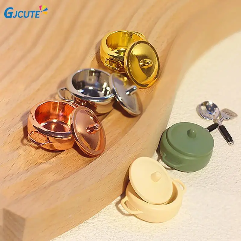 

1 шт. в масштабе 1:12 1:6 миниатюрная кукольная посуда мини игровой домик кухонная мебель кухонная утварь модель горячего горшка аксессуары для кукол