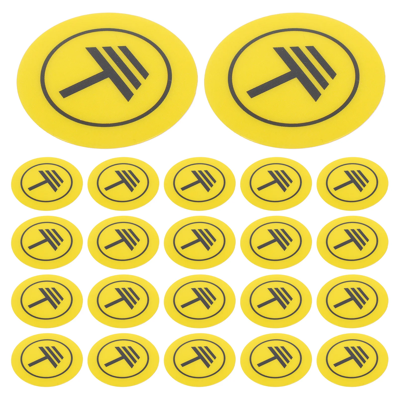 50 Pcs Grounding Alert Signs Electric Warning Signs Wire Tags Labels Traffic Signal Roadway Safety Power Cord Monitor Grounding
