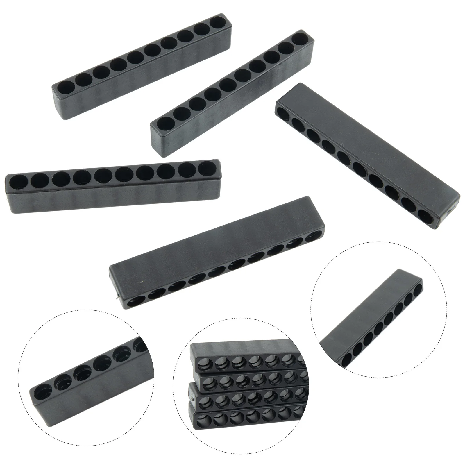 

Workshop Equipment Screwdriver Holder 5pcs 6.35mm Applicable To 1/4inch Hex Tool Approx Easy To Organize Brand New