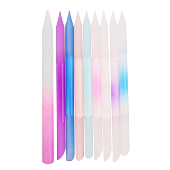 Glass Cuticle Pusher Nail Manicure Stick Professional Precision Filing Cuticle