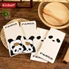 Kinber Cute Panda Coffee Cat Weekly Plan Blank Grid HandBook Girl Heart Record Dialy Schedule Planificador Semana Блокнот School 6