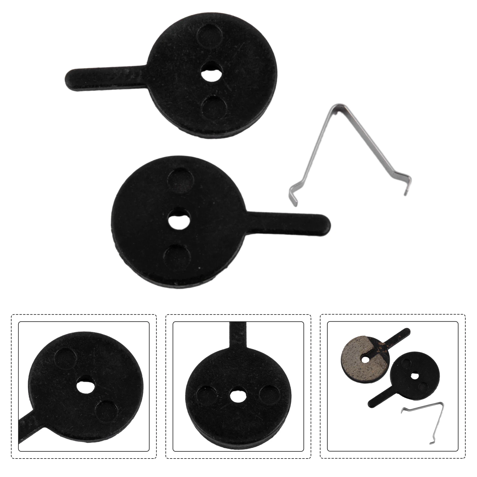 

1Pair Bicycle Brake Pads For-1 2 Ultra 4 Electric Scooter Replace Semi Metal Brake Pad Cycling E-Scooter Parts