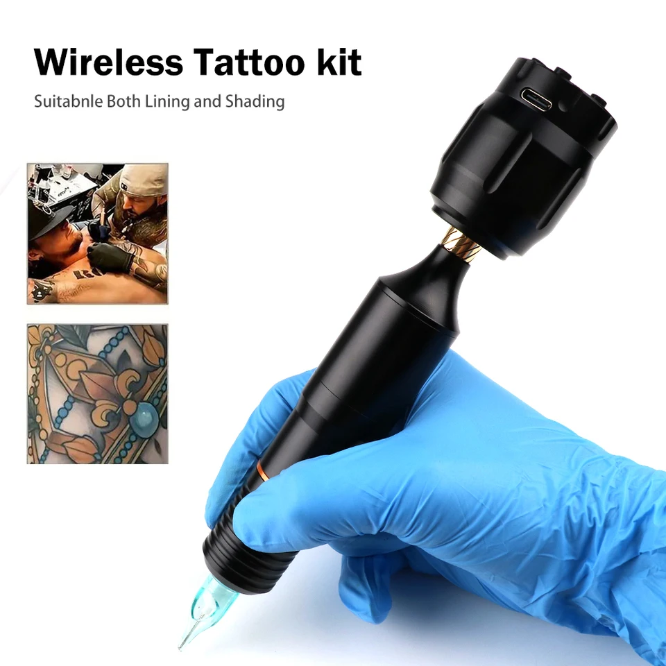 Alimentatore Per Schermo LCD Con Batteria Ricaricabile Per Tatuaggio T1 RCA Per Albero Di Ricarica Rapida Wireless Per Adattatore Per Macchina Rotativa