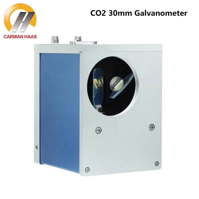 

CO2 Laser Glass Tube Galvanometer Scanner Head Aperture 30mm with Power Supply Galvo Scanner 10600nm