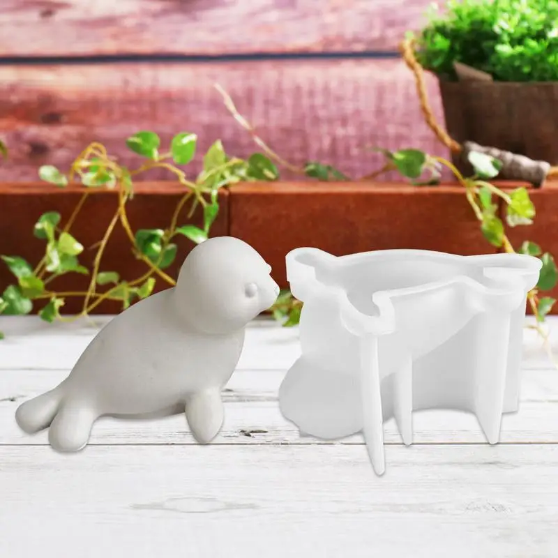 Seal Silicone Mold for Custom Animal Candles